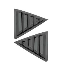 Toyota Corolla Rear Quarter Panel Window Side Louvers Vent Trim 2Pcs 2015-2022